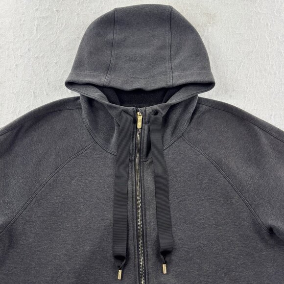 Lululemon Principal Dancer Hoodie Women’s 10 Heathered Black W3BNZS French Terry - Picture 7 of 11